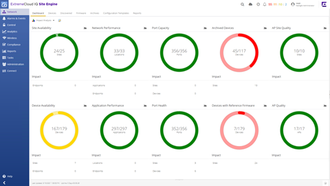 The Extreme Management Center product logo.