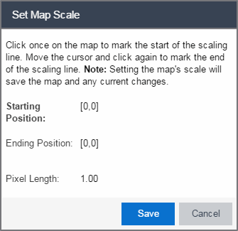 Set Map Scale