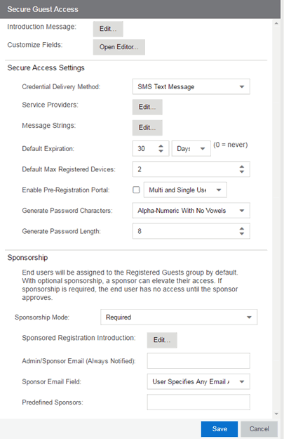 Secure Guest Access