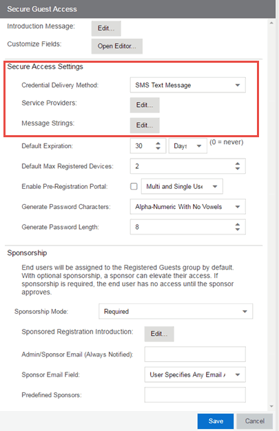 Secure Guest Access