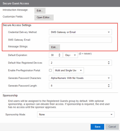 Secure Guest Access
