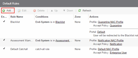 Select Add Button