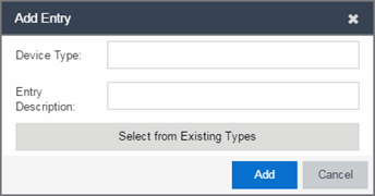 Add Entry