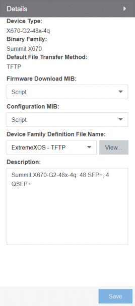 Device Type Details