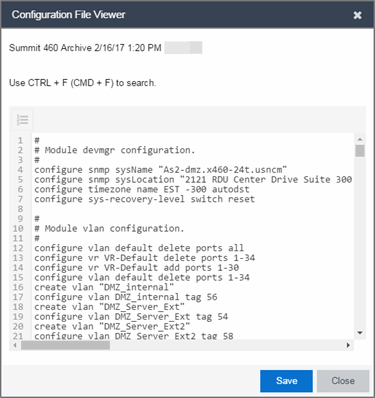 Configuration File Viewer