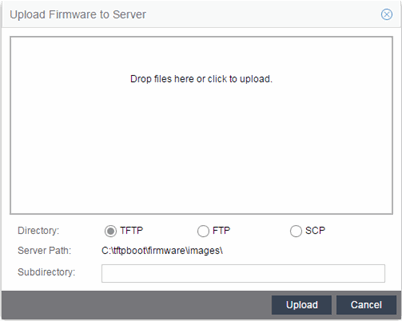 Upload Firmware to Server