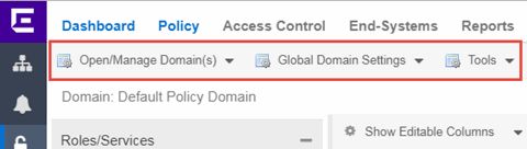Control - Open/Manage Domains 